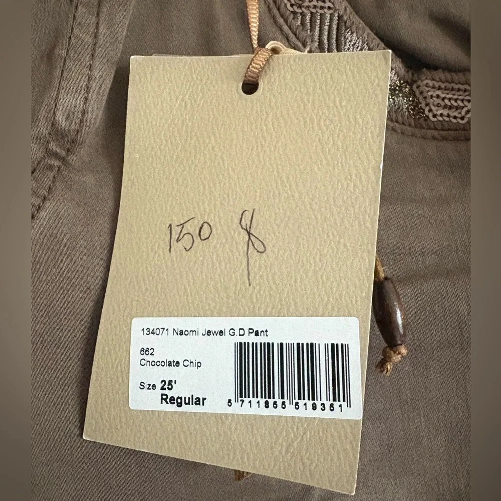 Classic Brown Straight Leg Women's Pants - Picture 7 of 8